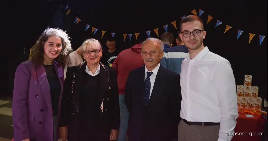 Kristijan in Bisera z veleposlanico Zelenkovsko in g. Nasteskim