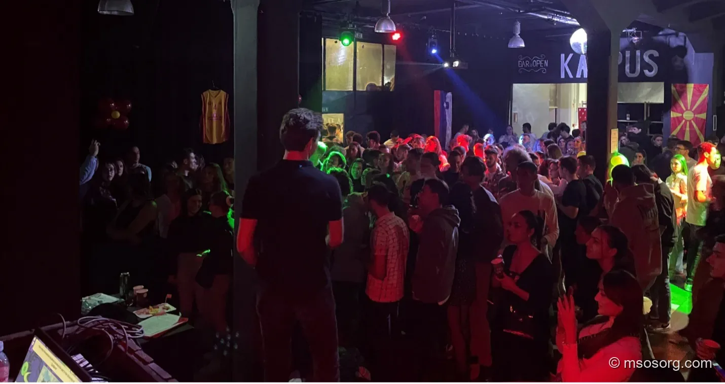 Macedonian Student Night in Ljubljana, photo 1
