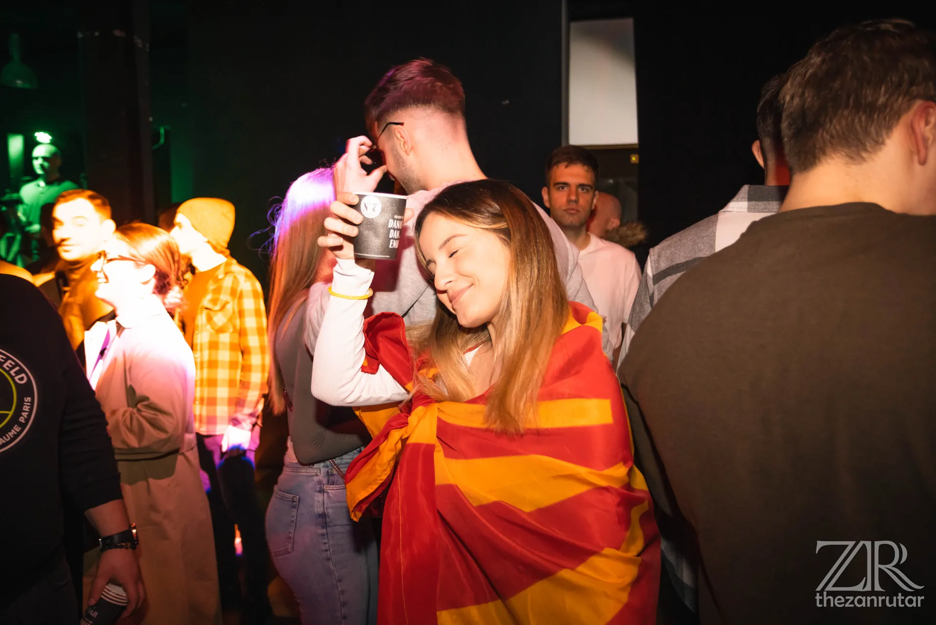 A blend of traditional Macedonian culture and modern ambitious students.