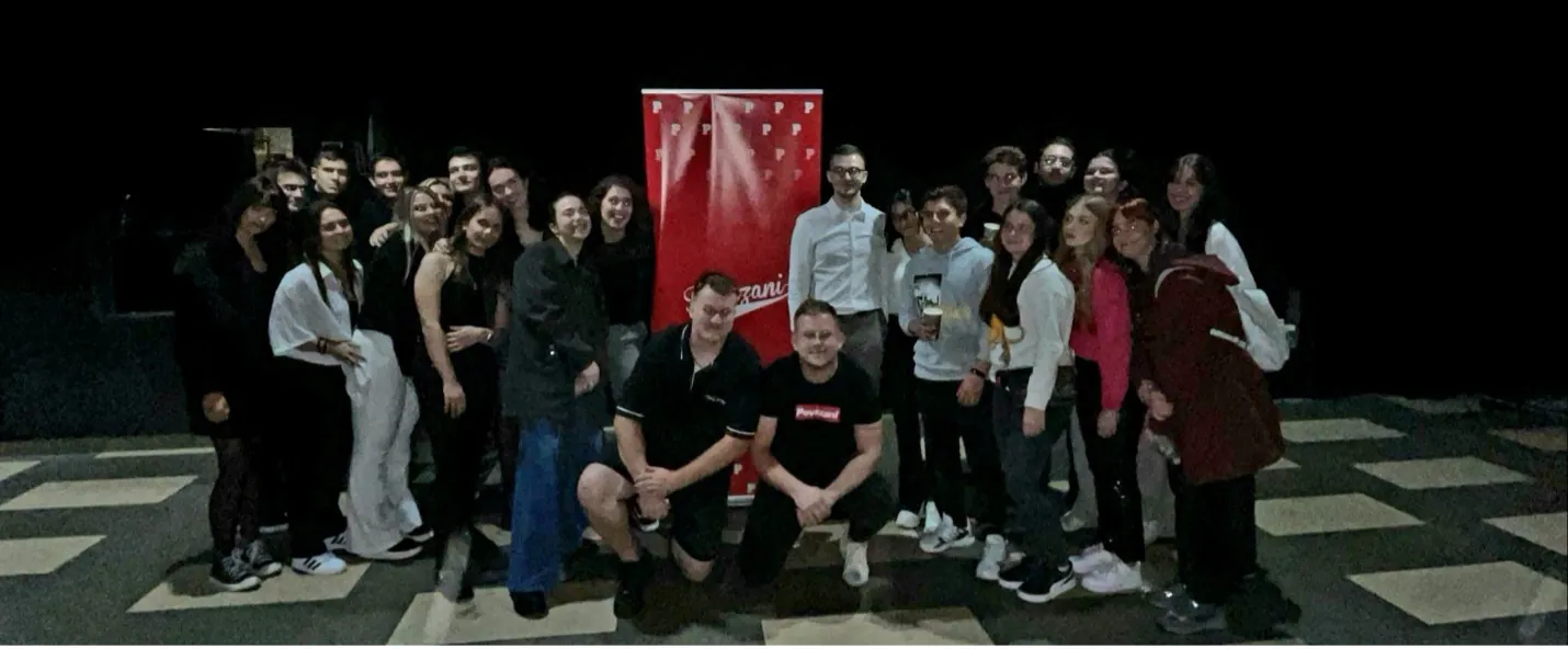 The dedicated team of volunteers after cleaning up the venue