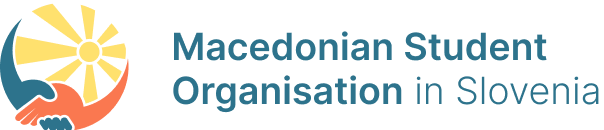 Logotip Makedonske študentske organizacije v Sloveniji