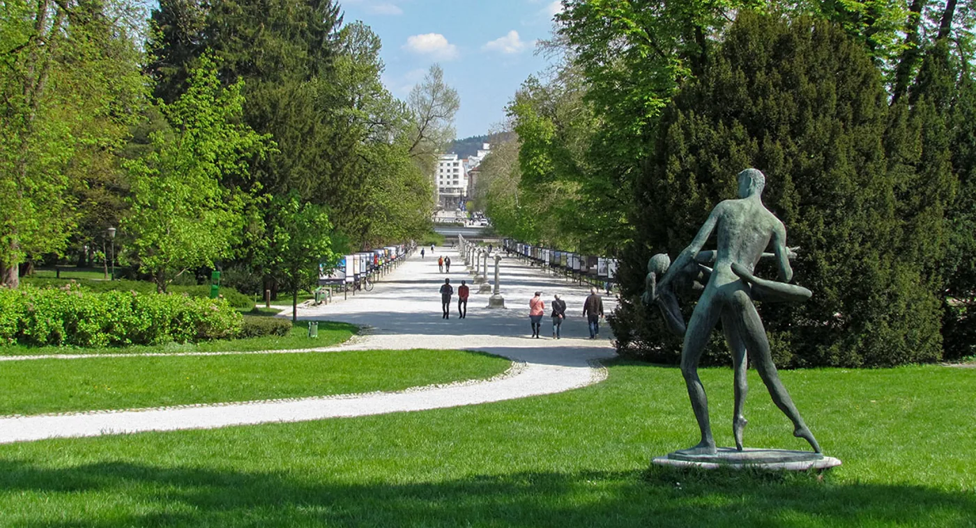 Park Tivoli v Ljubljani.