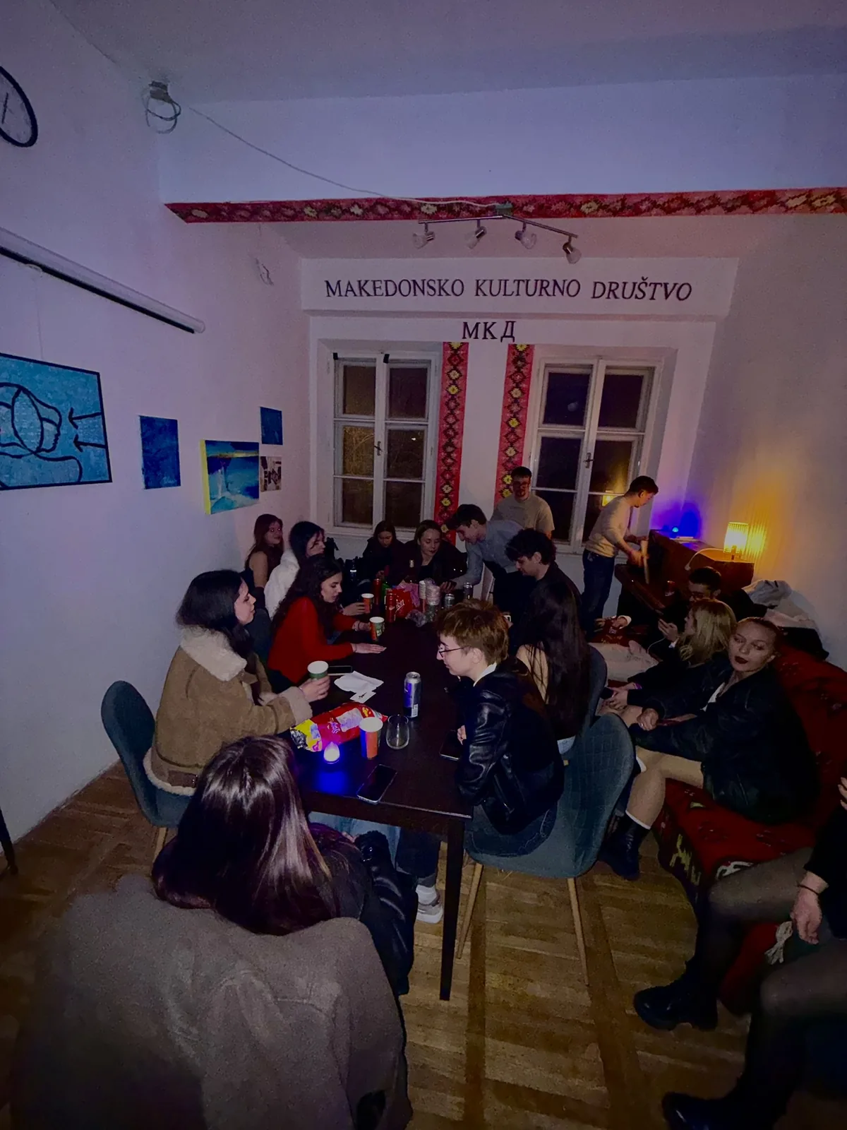 Момент од настан во Хабот