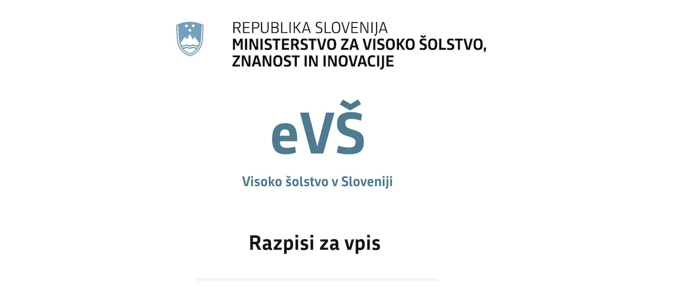 Министерството за високо образование, наука и иновации на Словенија.