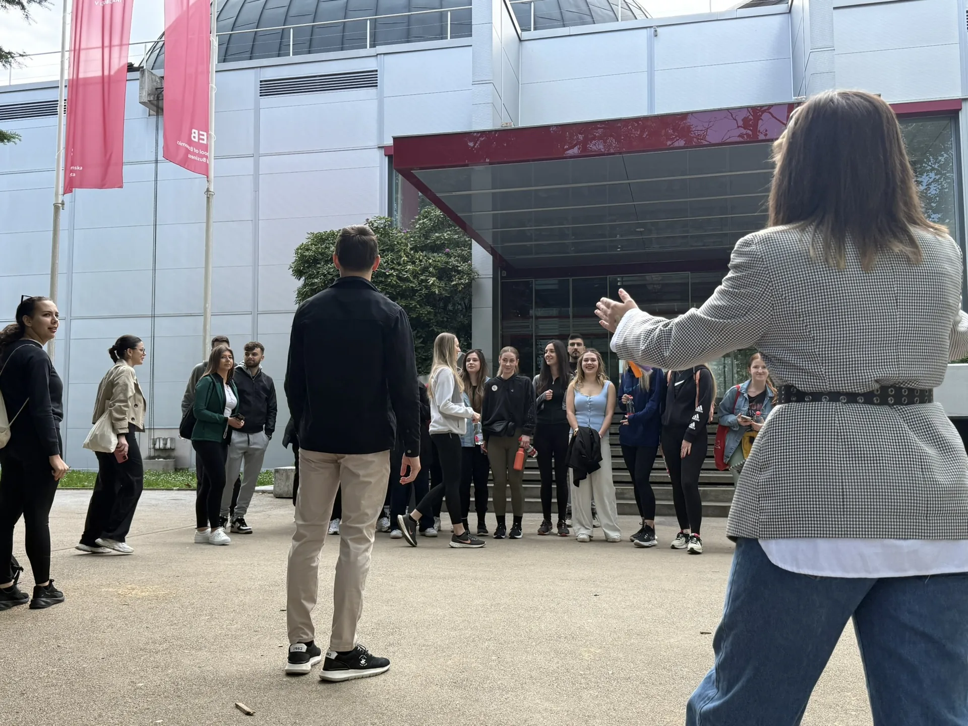 Joint Walk at the "Path Around the Wire" Event