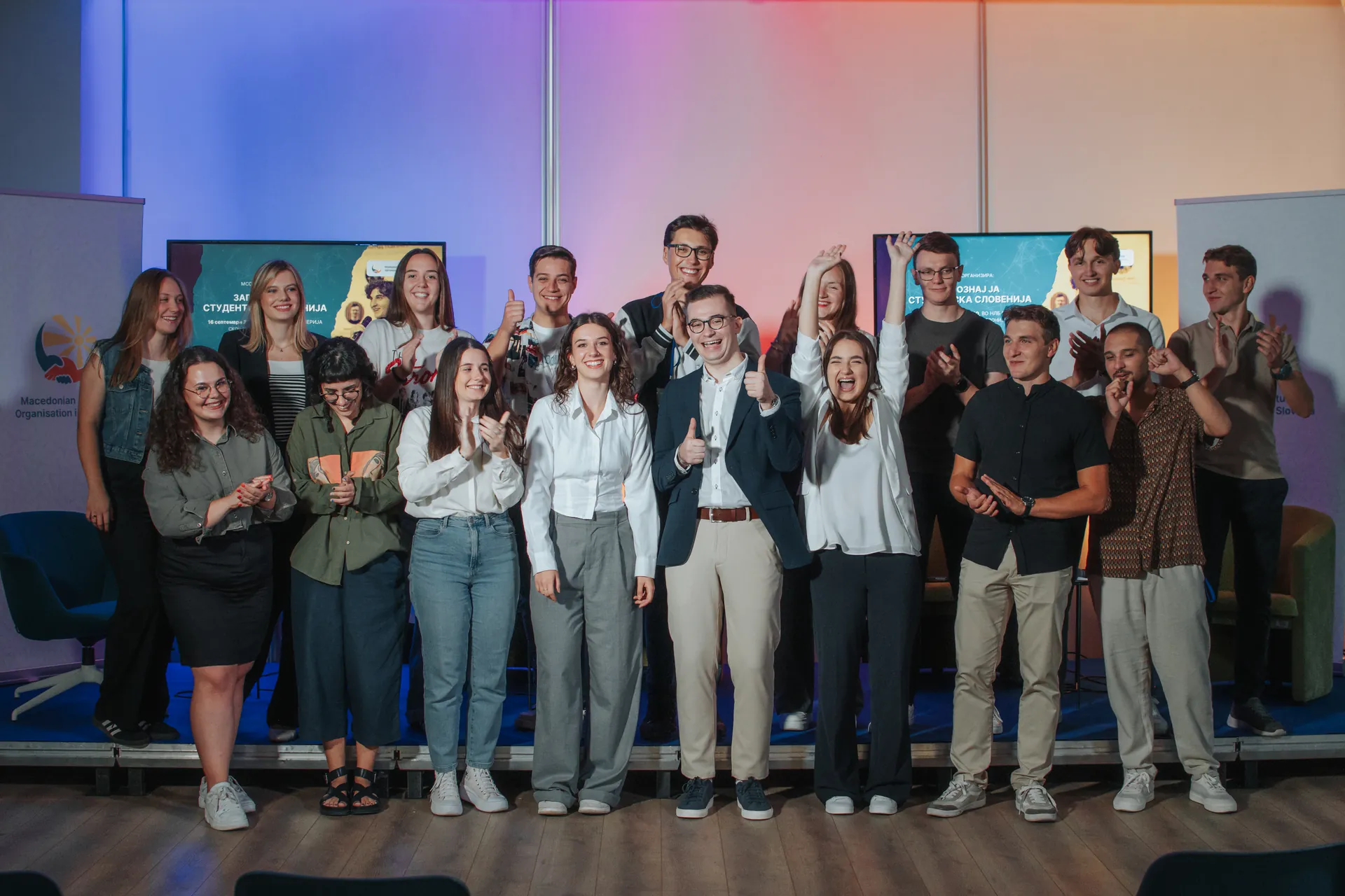 Attendees asking questions to the panelists